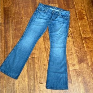 7 for all mankind A pocket flare jeans